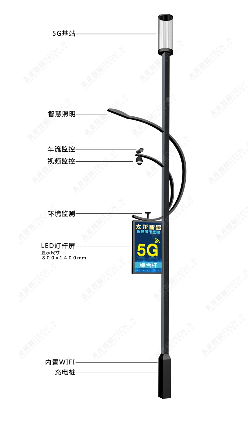 led燈桿屏|智慧燈桿屏|立柱廣告機|led廣告機|落地廣告機|智慧路燈|智慧燈桿|燈桿廣告機|智能廣告機|燈桿屏|智慧燈桿顯示屏